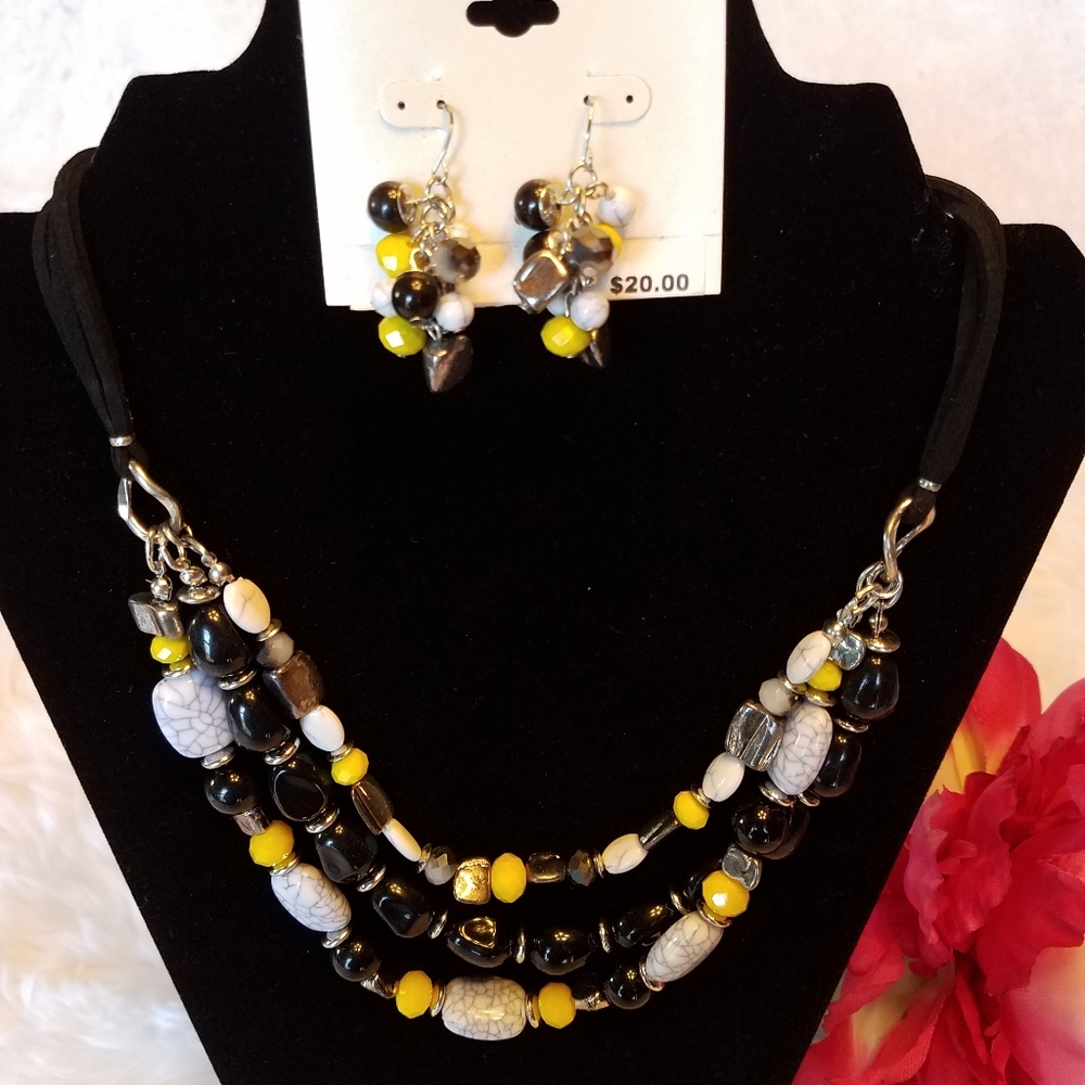 Necklace and Earrings Set